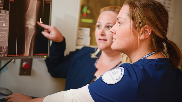 LRU nursing students in a hospital setting