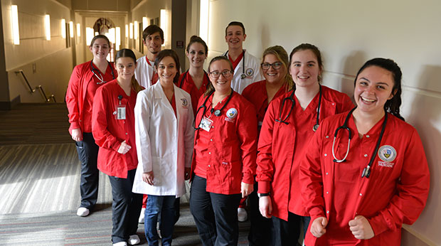 Group of Nursing Students at La Roche University