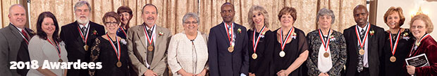 2018 Distinguished Award Recipients Group Photo