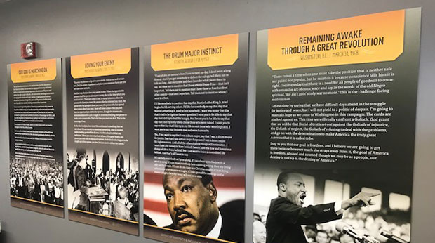 Martin Muther King wall plaques