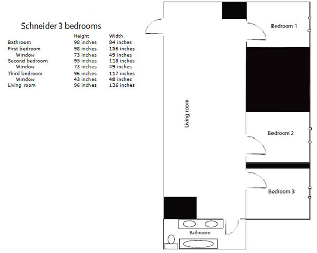Schneider 3 Bedroom