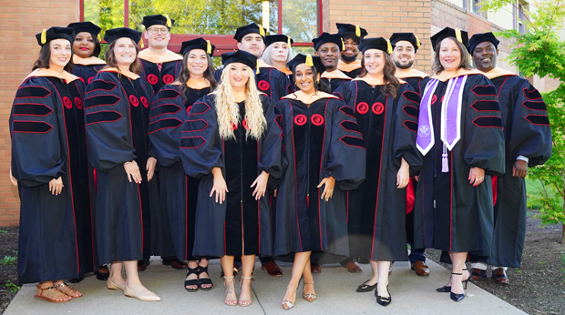 Group of La Roche student graduates