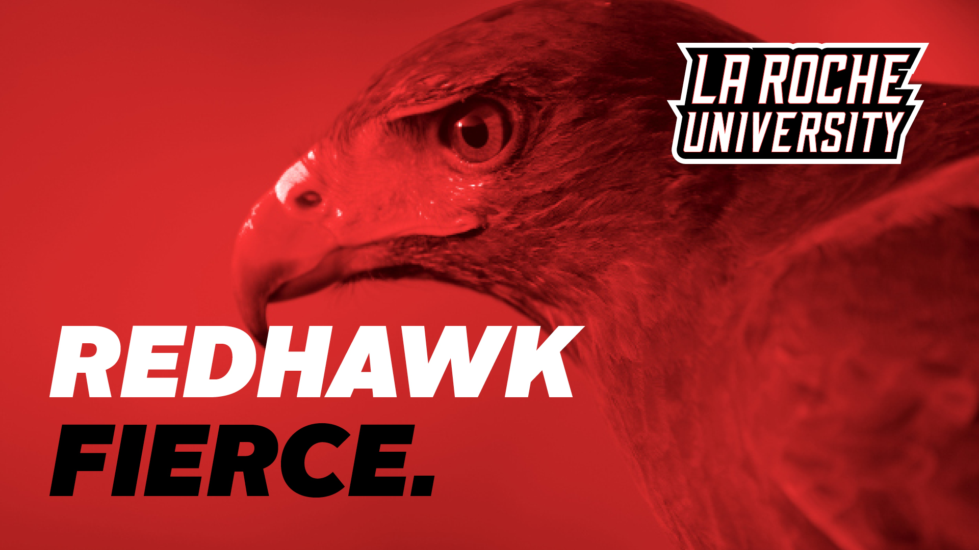 Red La Roche Wallpaper with hawk profile