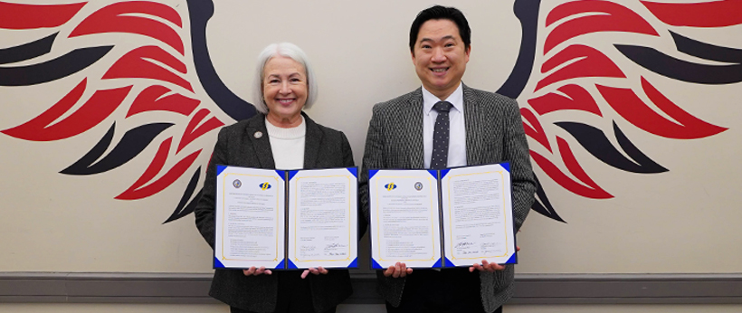 Dr. Christina Clark and Dr. Kyung Kook Chun